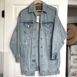 American eagle denim jacket NWT